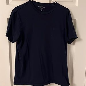 J Crew Size L Navy Blue Shirt